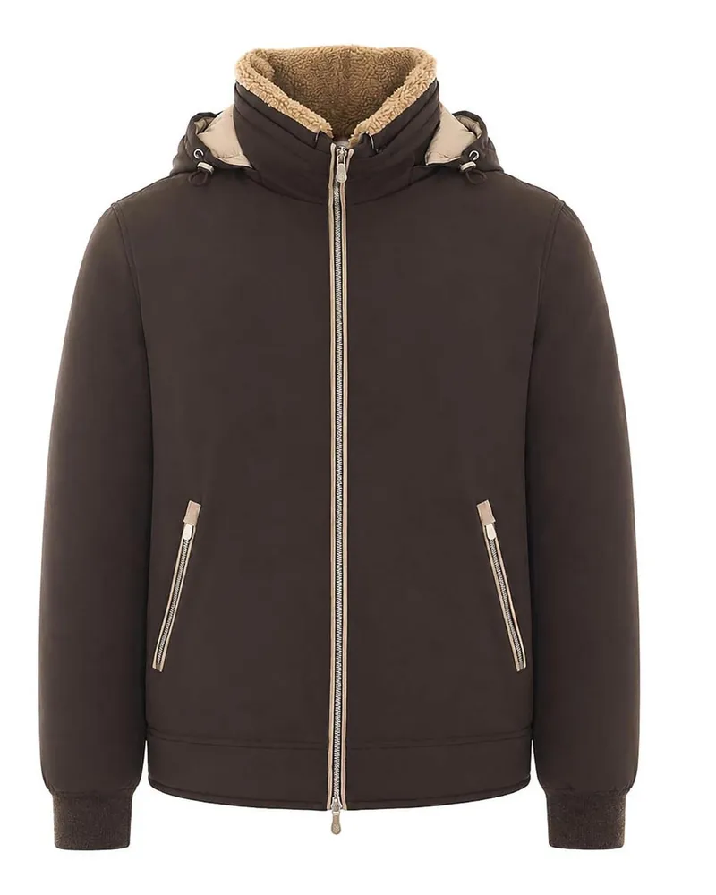Brunello Cucinelli Daunenjacke - Braun Braun