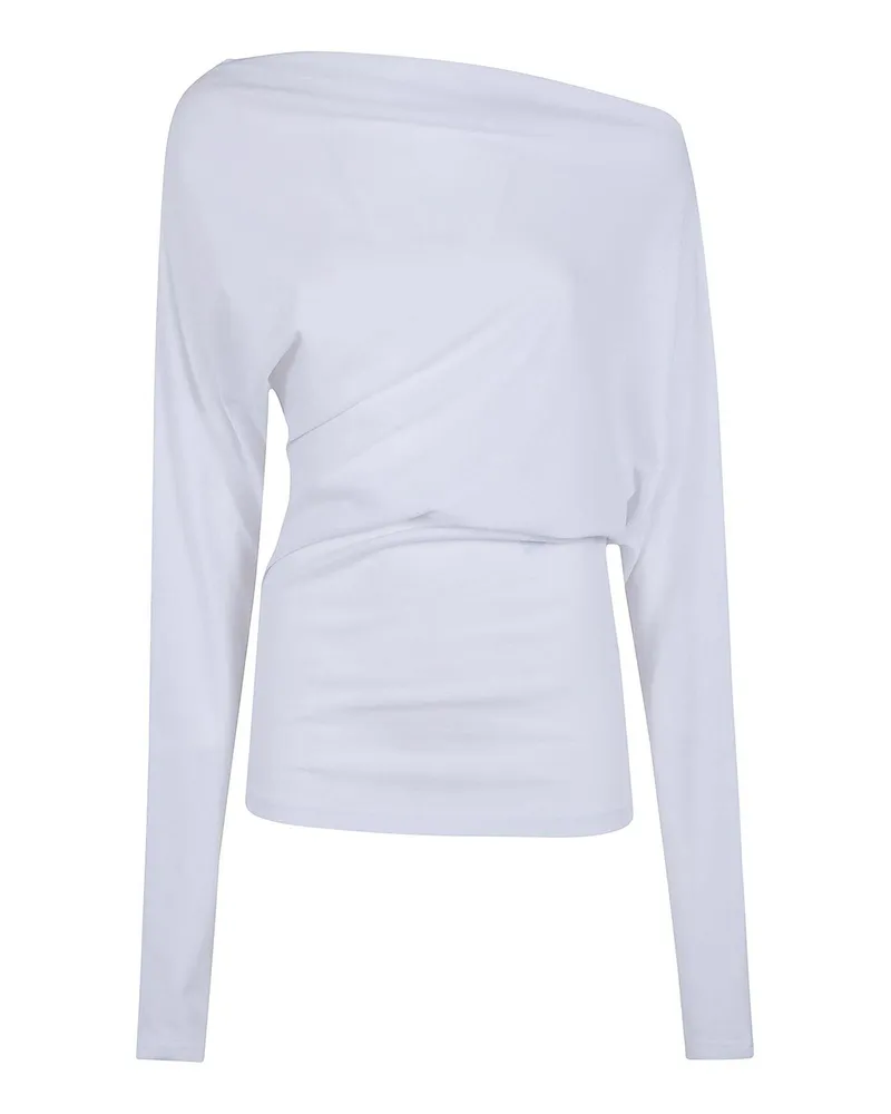 Ann Demeulemeester Top - Weiß Weiß