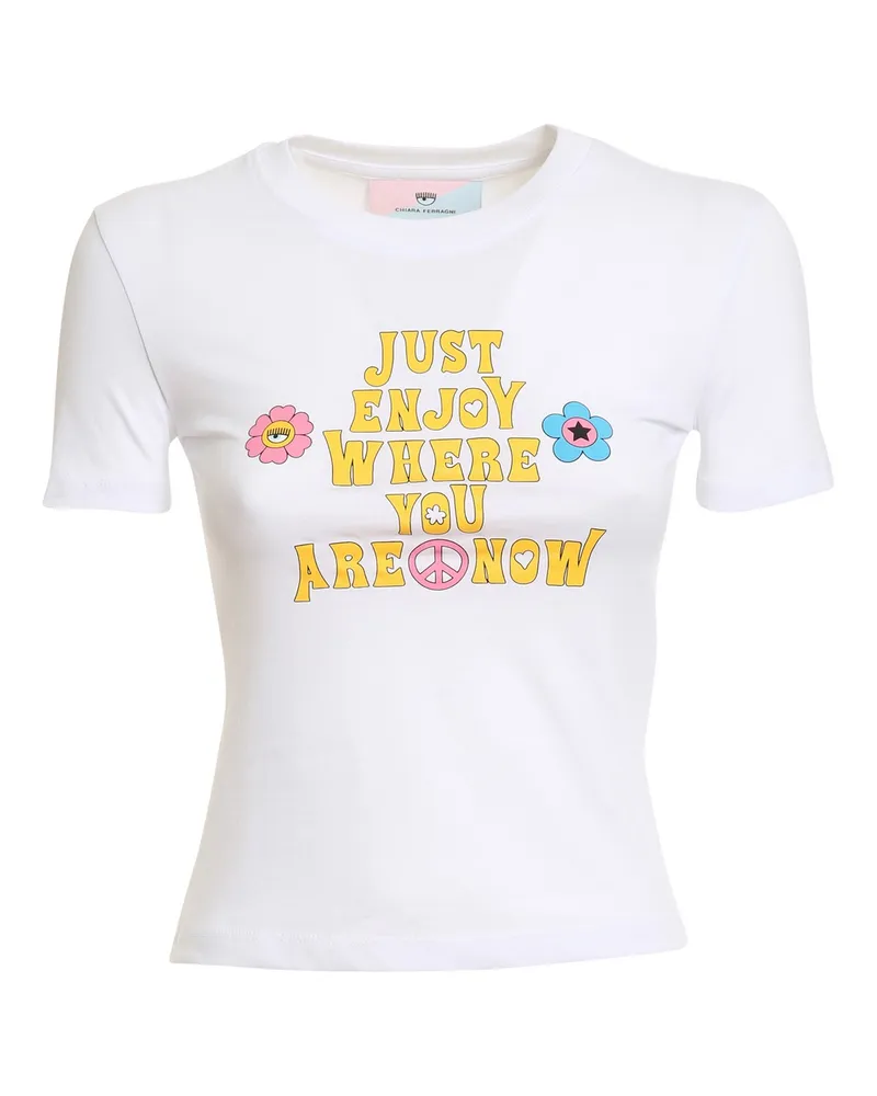 Chiara Ferragni T-Shirt - Weiß Weiß