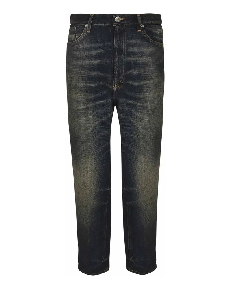 Dondup Straight Leg Jeans - Schwarz Schwarz