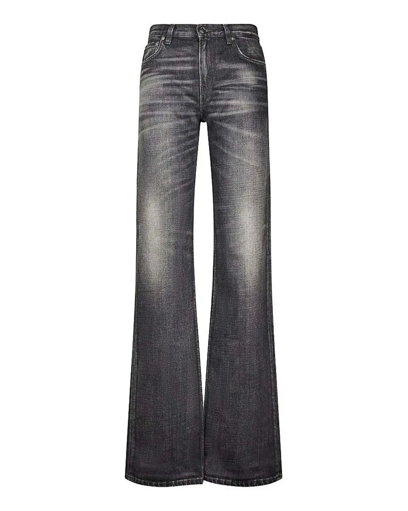 Haikure Straight Leg Jeans - Grau Grau
