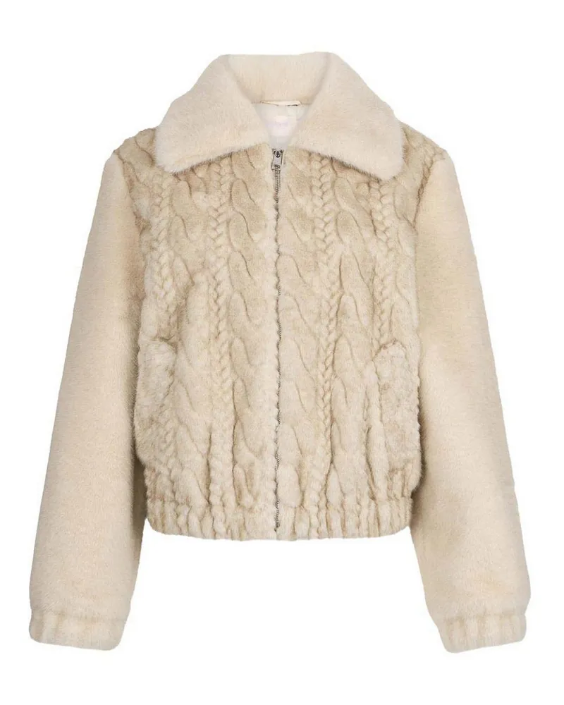 Liu Jo Knielanger Mantel - Beige Beige