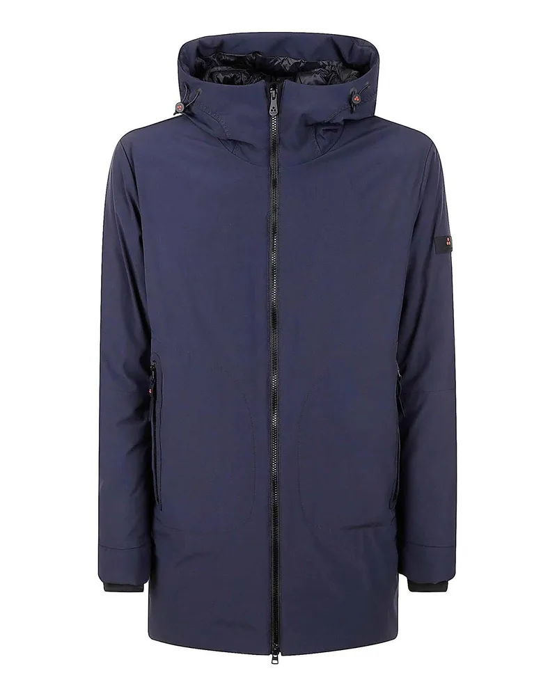 Peuterey Knielanger Mantel - Blau Blau