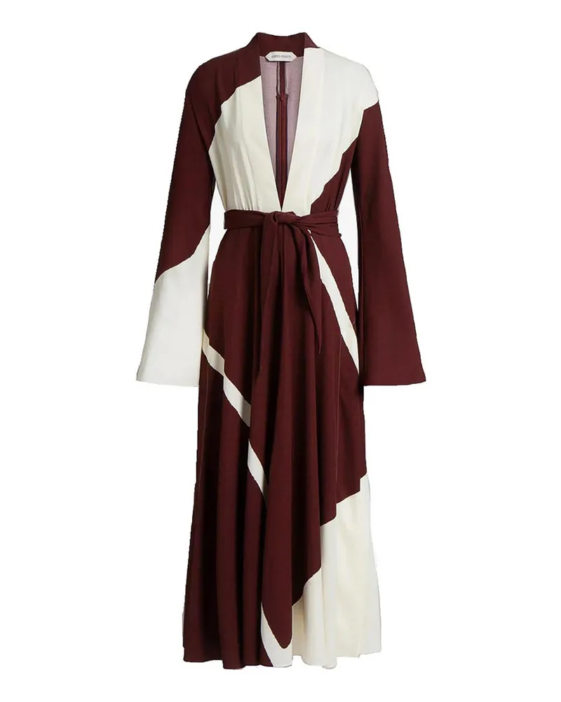 Alberta Ferretti Maxikleid - Braun Braun