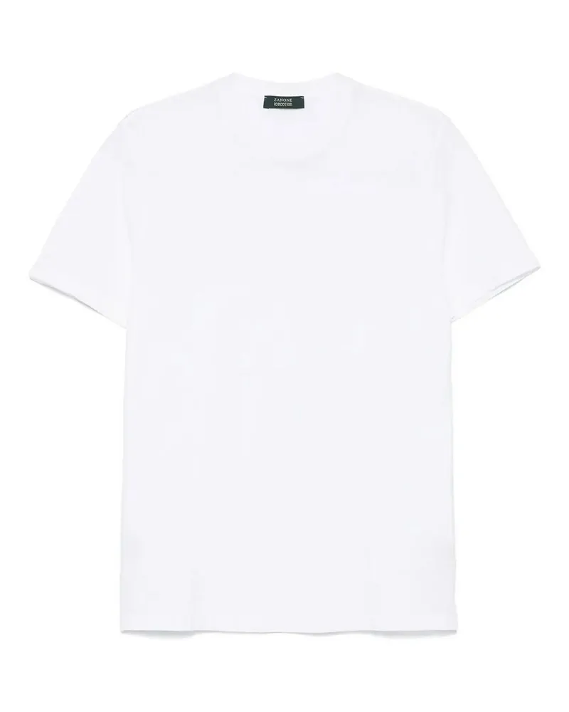 Zanone T-Shirt - Schwarz Weiß