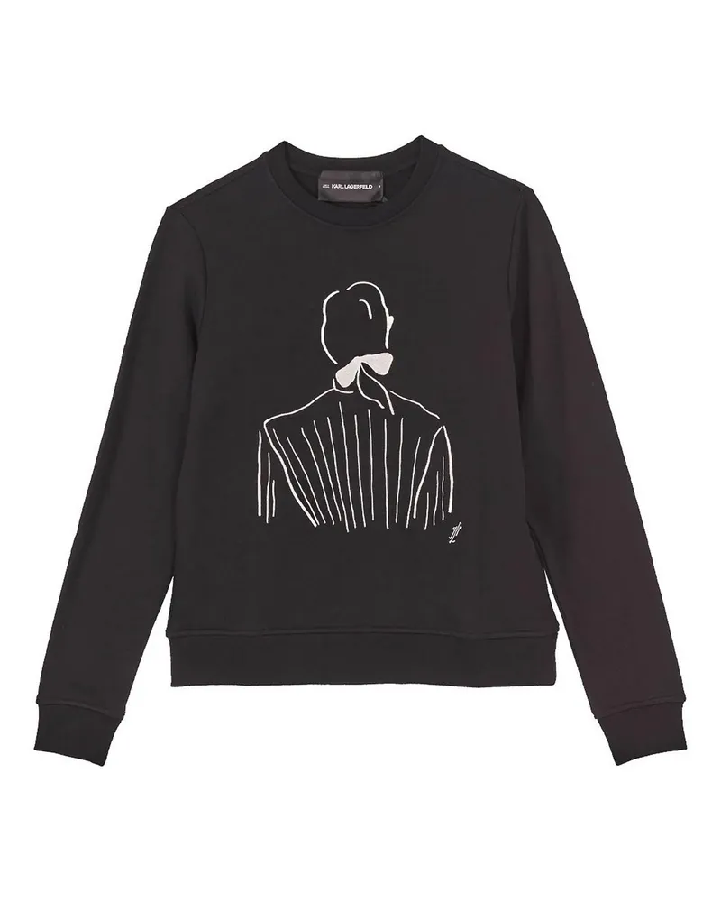 Karl Lagerfeld Sweatshirt - Schwarz Schwarz
