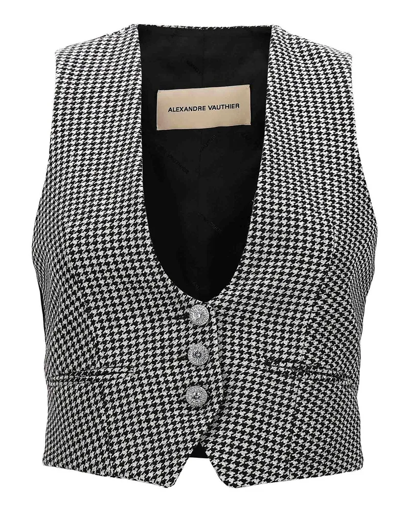Alexandre Vauthier Weste - Weiß Weiß