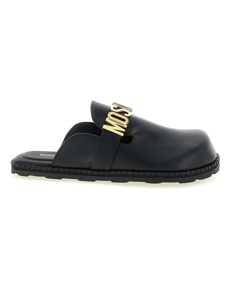 Moschino Mules - Schwarz Schwarz