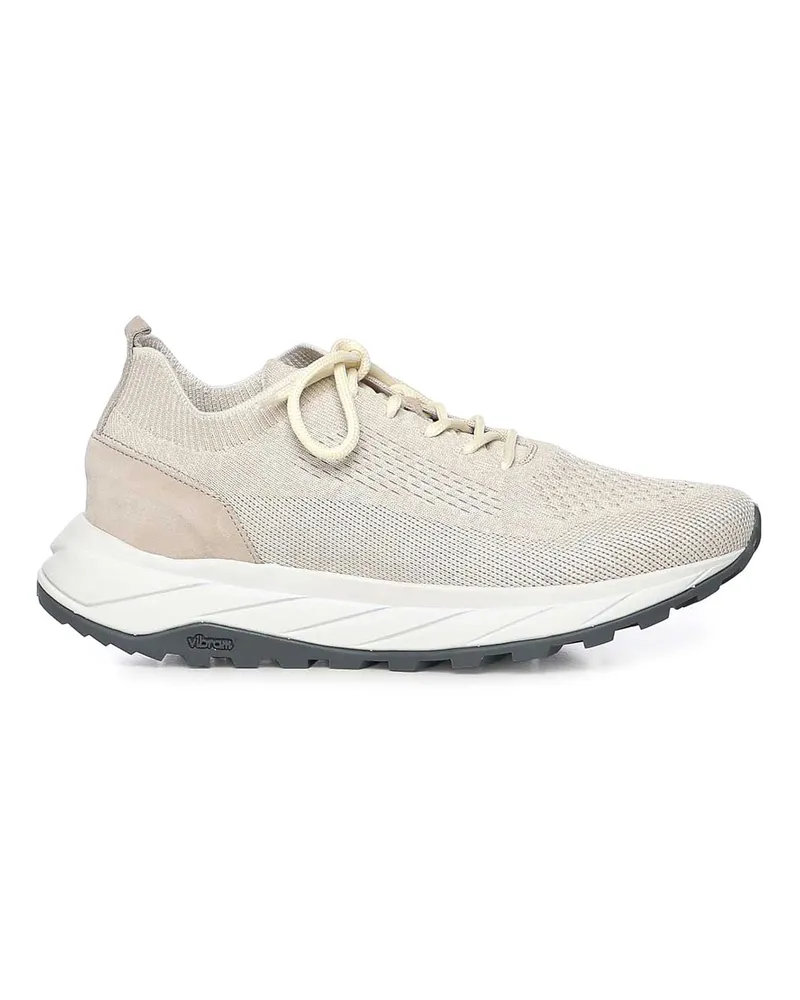 Eleventy Sneaker - Beige Beige
