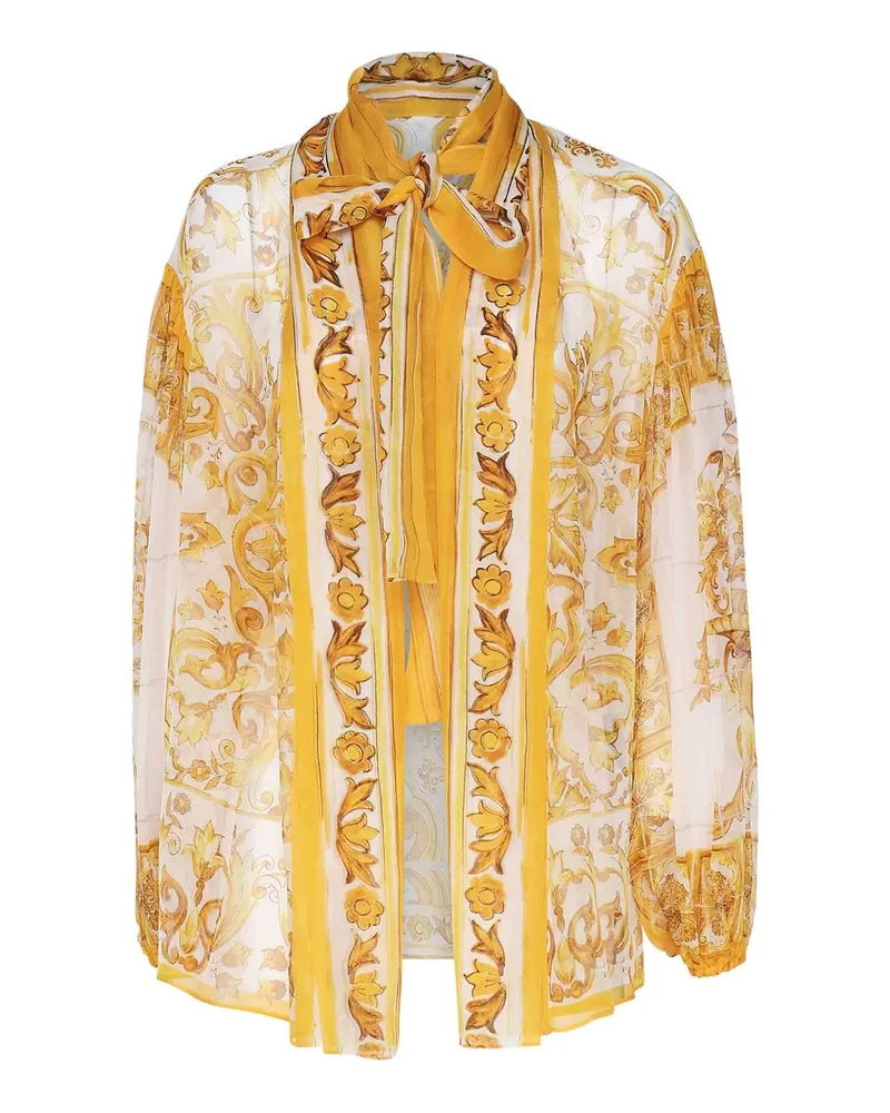 Dolce & Gabbana Hemd - Gelb Gelb