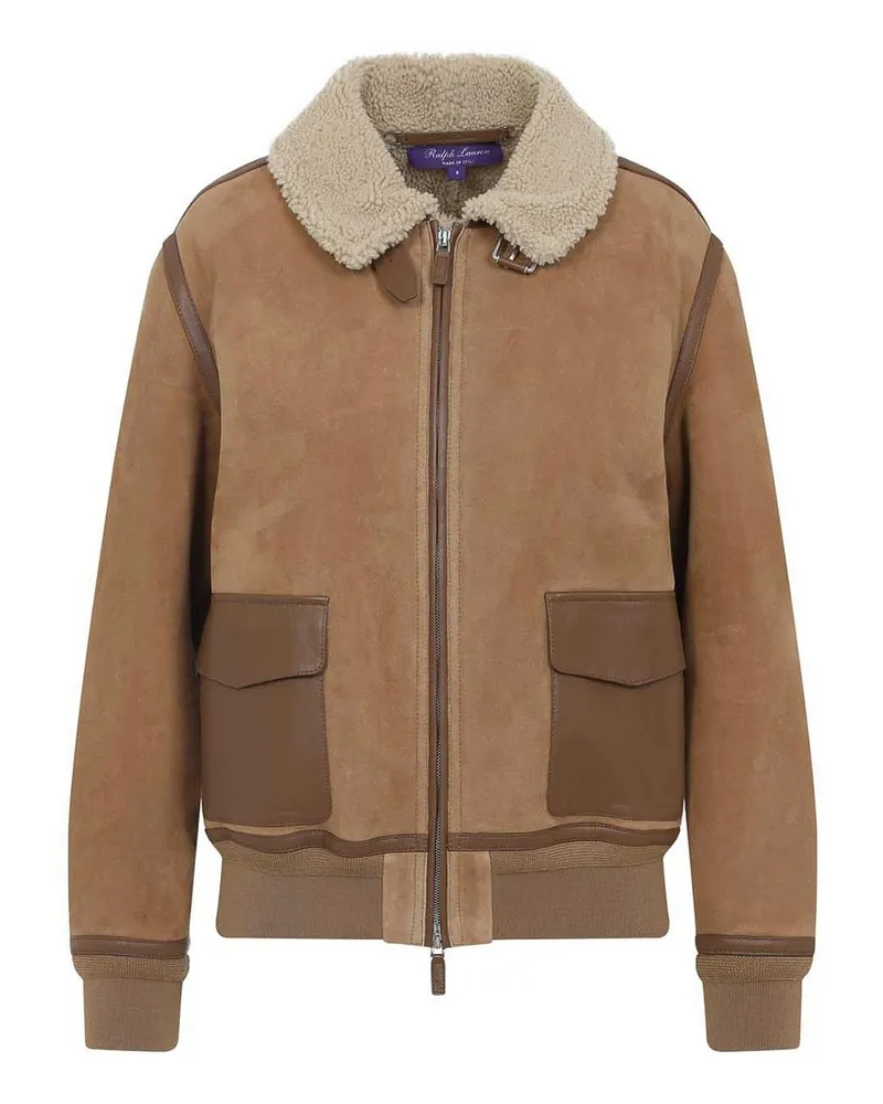 Ralph Lauren Kurzer Mantel - Creme Creme
