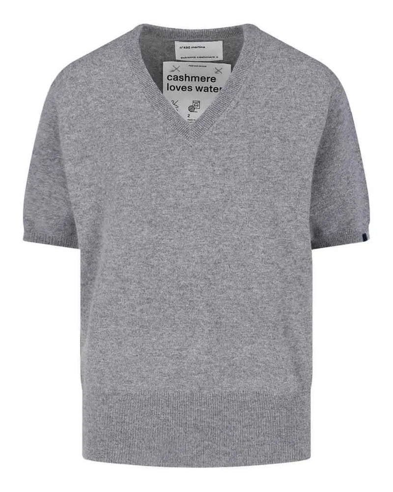 extreme cashmere Rundhalspullover - Grau Grau
