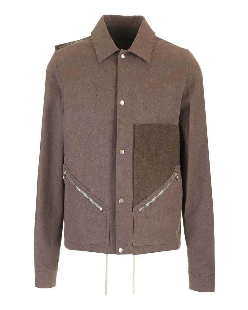 Rick Owens Casualjacke - Braun Braun