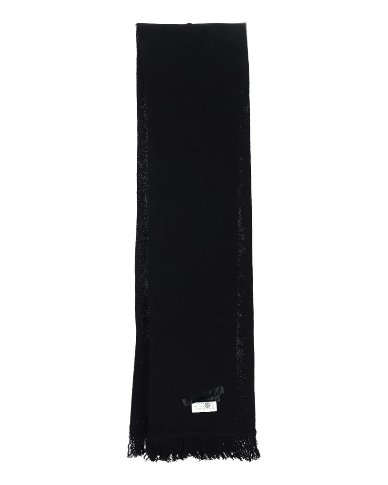 Maison Margiela Schal - Schwarz Schwarz