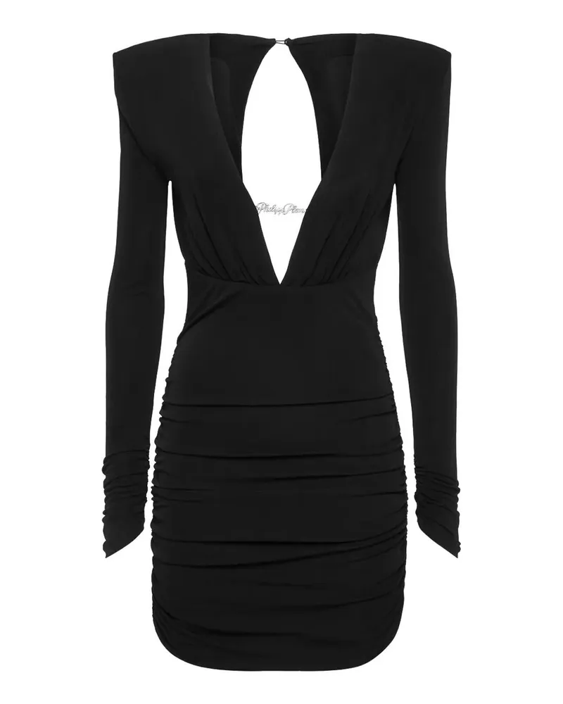 Philipp Plein Kurzes Kleid - Schwarz Schwarz