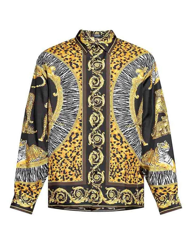 Versace Hemd - Gelb Gelb