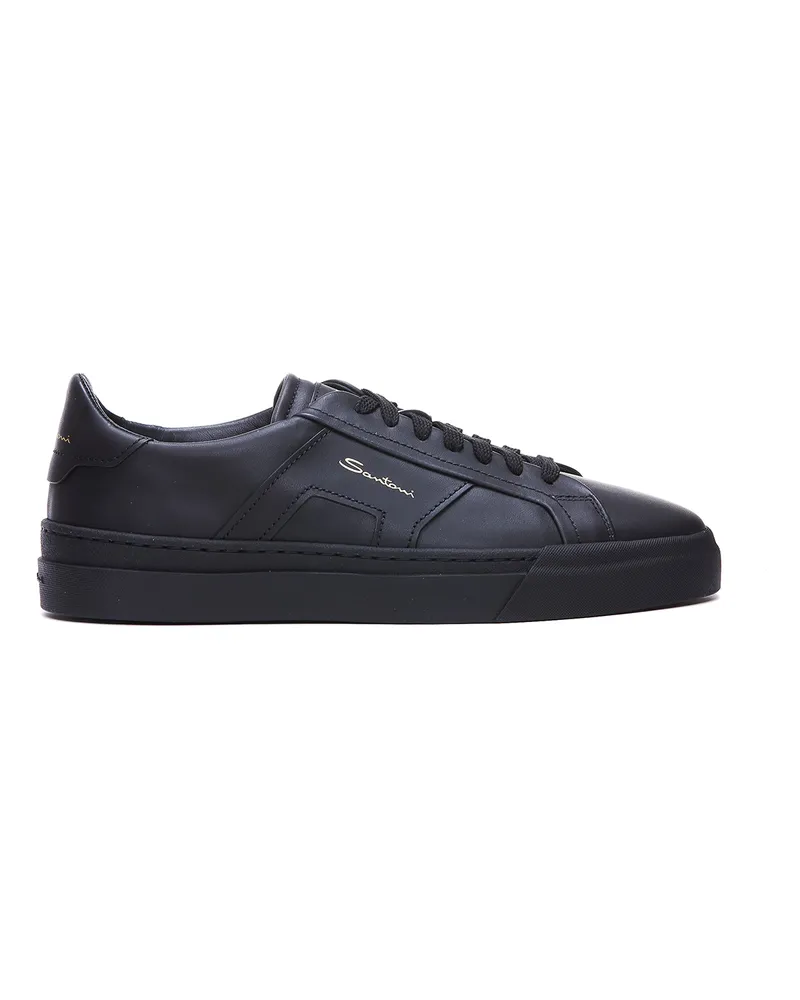 Santoni Sneaker - Schwarz Schwarz