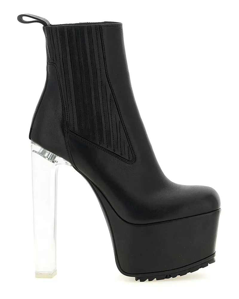 Rick Owens Stiefeletten - Schwarz Schwarz