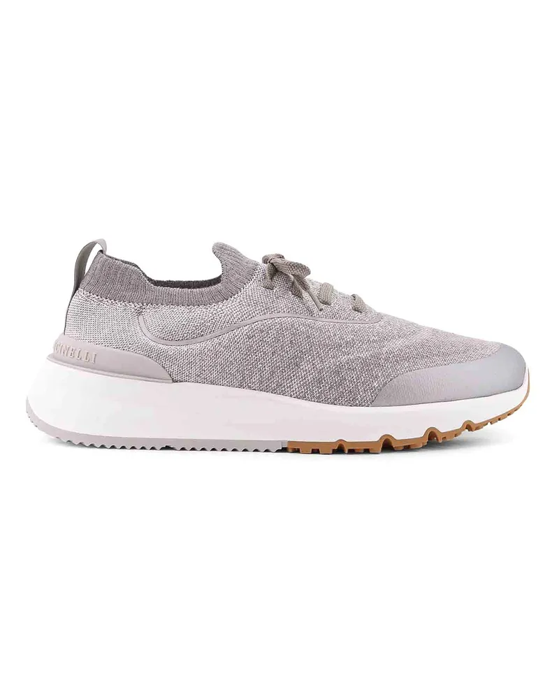 Brunello Cucinelli Sneaker - Silber Silber