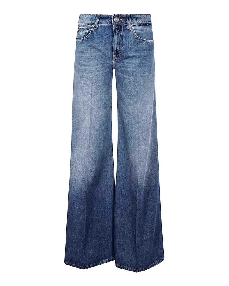 Dondup Straight Leg Jeans - Blau Blau