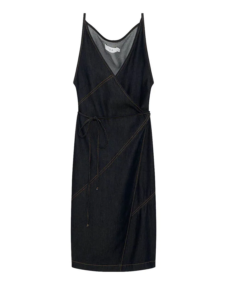 IRO Knielanges Kleid - Denim Denim