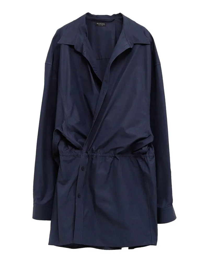 Balenciaga Kurzes Kleid - Schwarz Blau