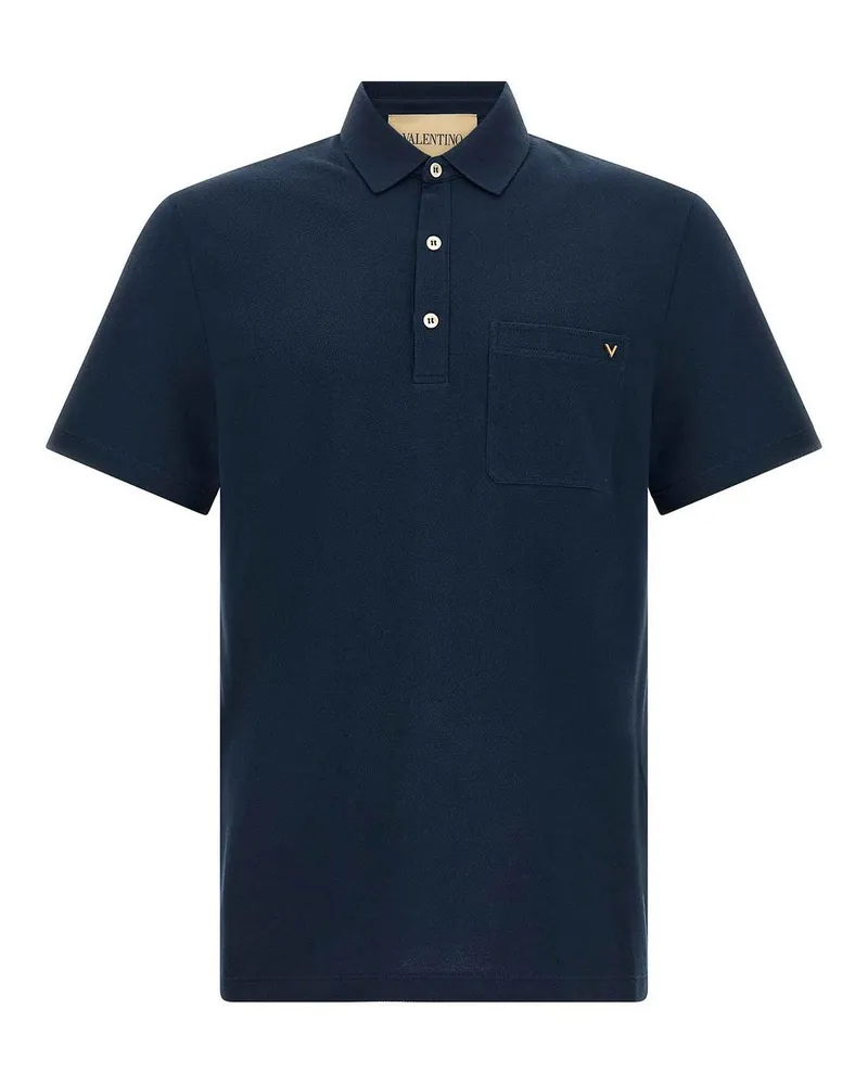Valentino Garavani Poloshirt - Blau Blau
