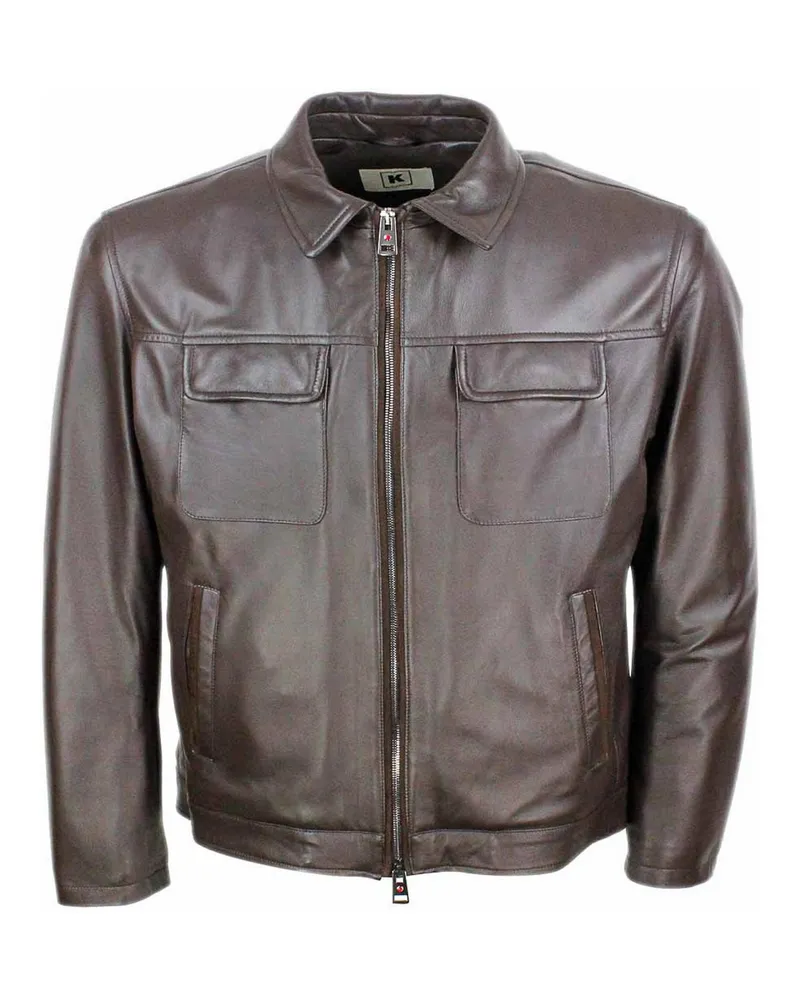 KIRED Casualjacke - Braun Braun