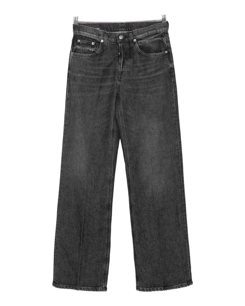 Dondup Straight Leg Jeans - Schwarz Schwarz