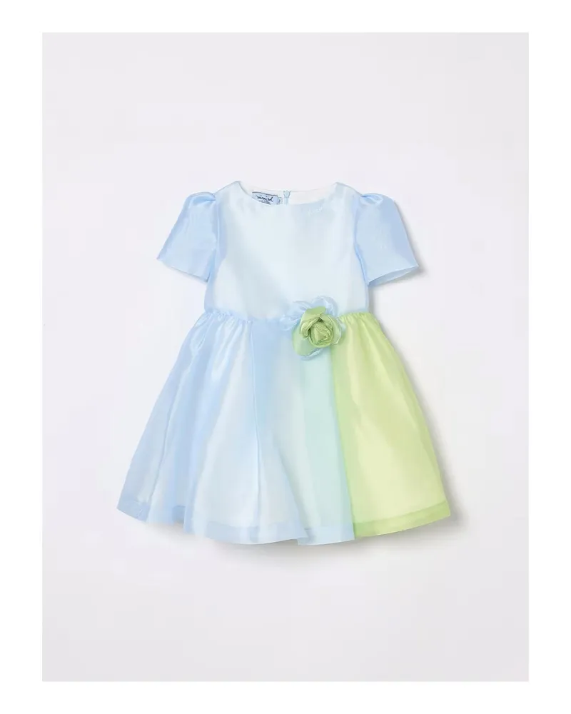 MIMISOL Knielanges Kleid - Blau Blau