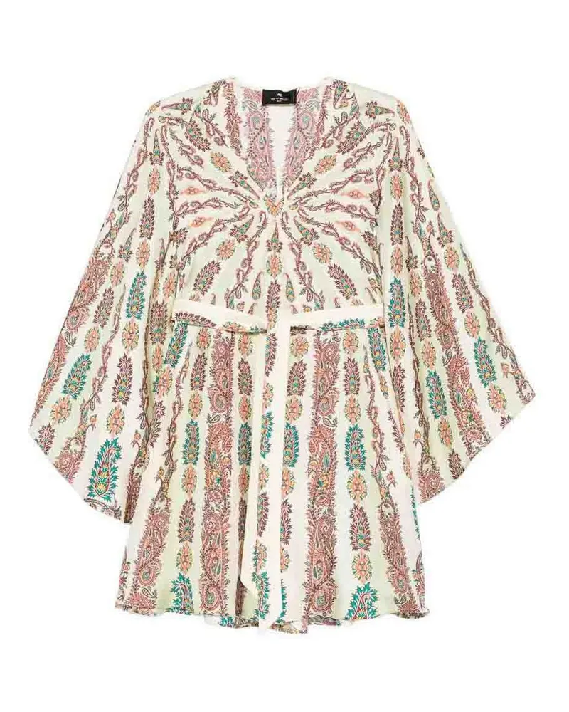 Etro Knielanges Kleid - Grün Grün