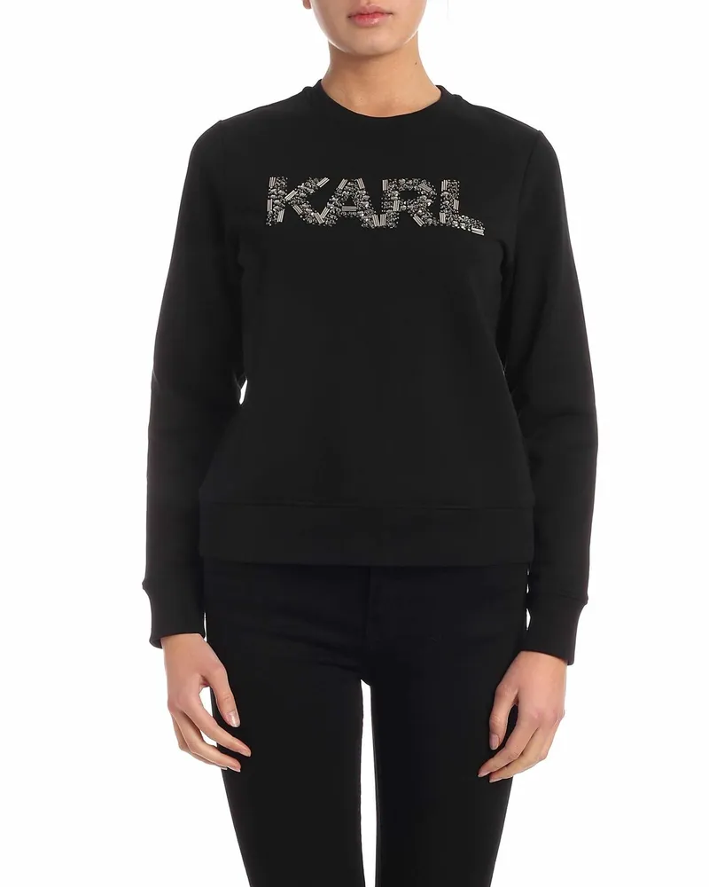 Karl Lagerfeld Sweatshirt - Schwarz Schwarz