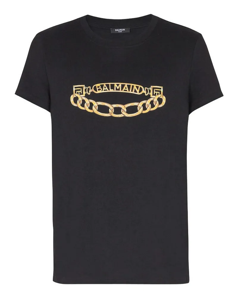 Balmain T-Shirt - Schwarz Schwarz