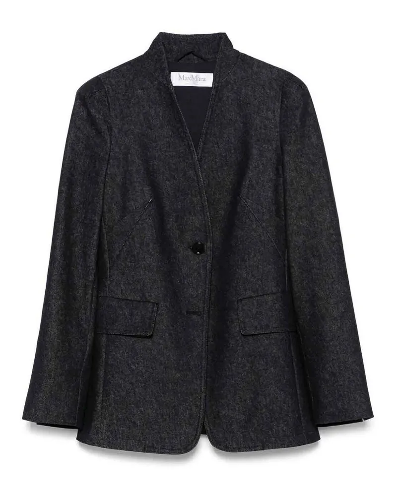 Max Mara Casualjacke - Blau Blau