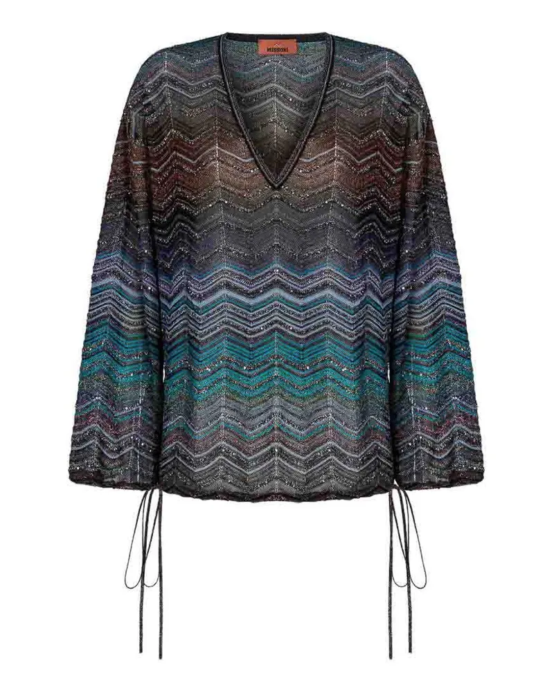 Missoni Bluse - Blau Blau