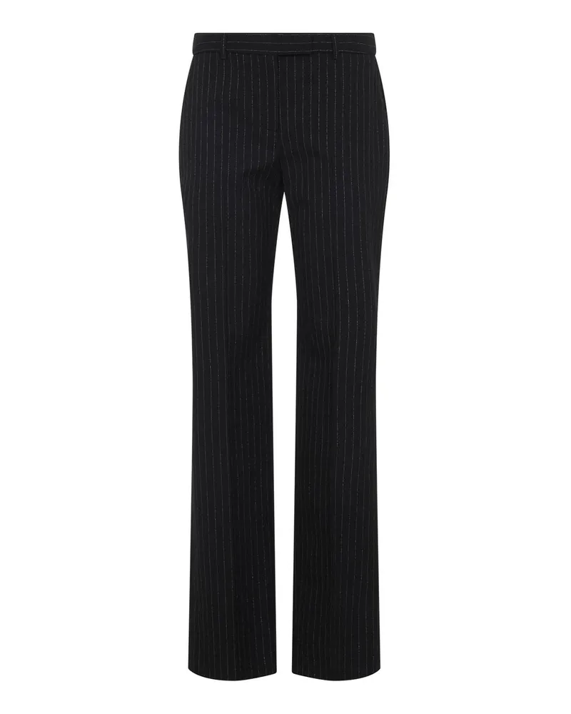 Alexander McQueen Casual Hose - Schwarz Schwarz