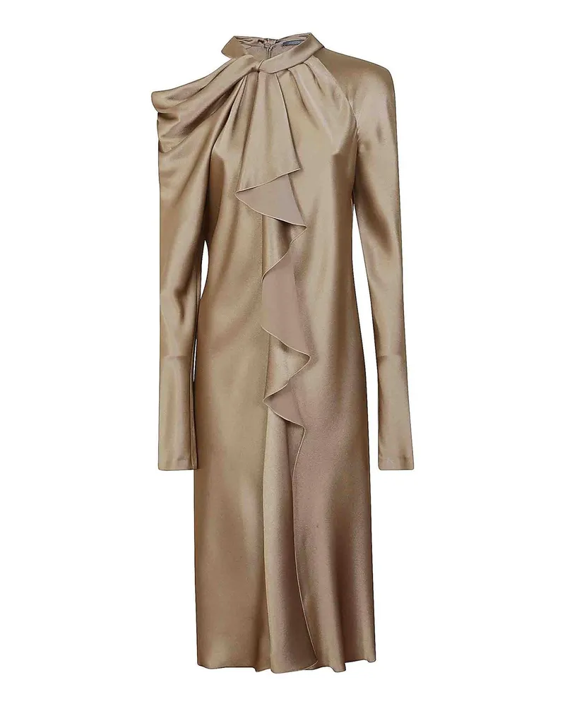 Alberta Ferretti Abendkleid - Beige Beige