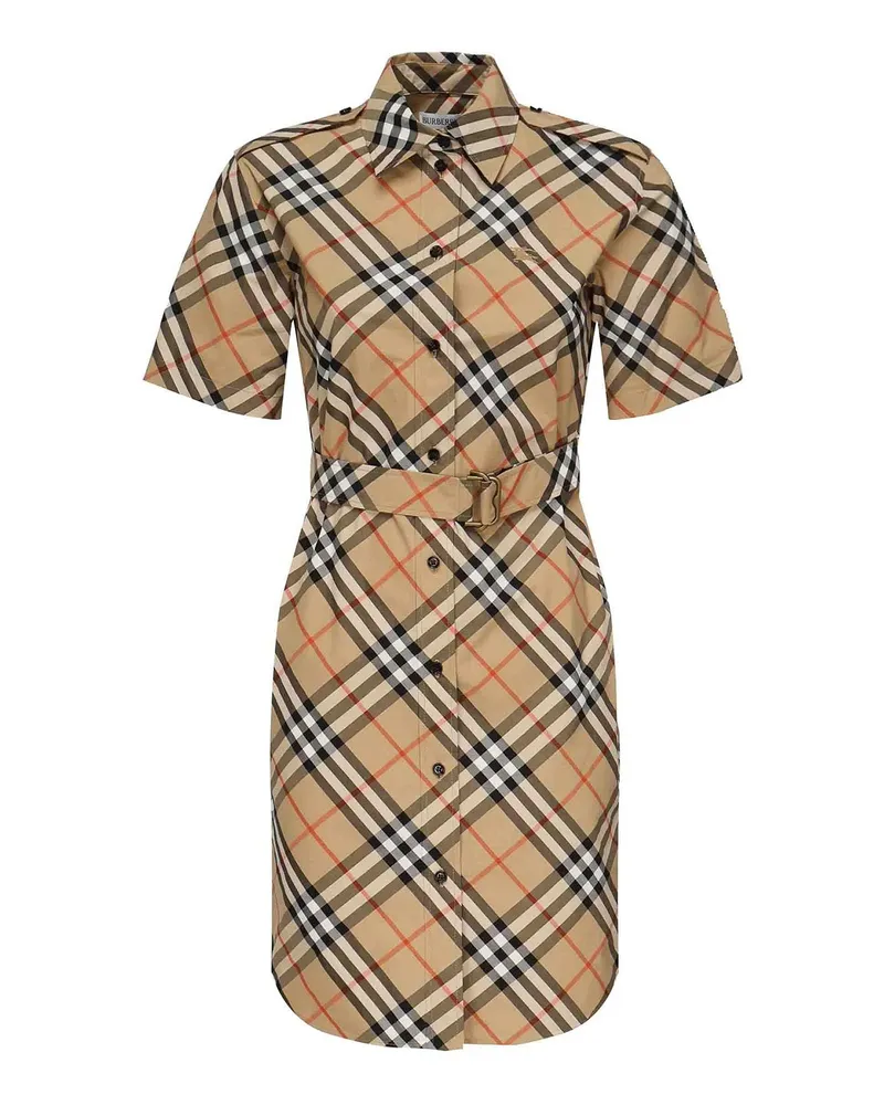 Burberry Knielanges Kleid - Beige Beige