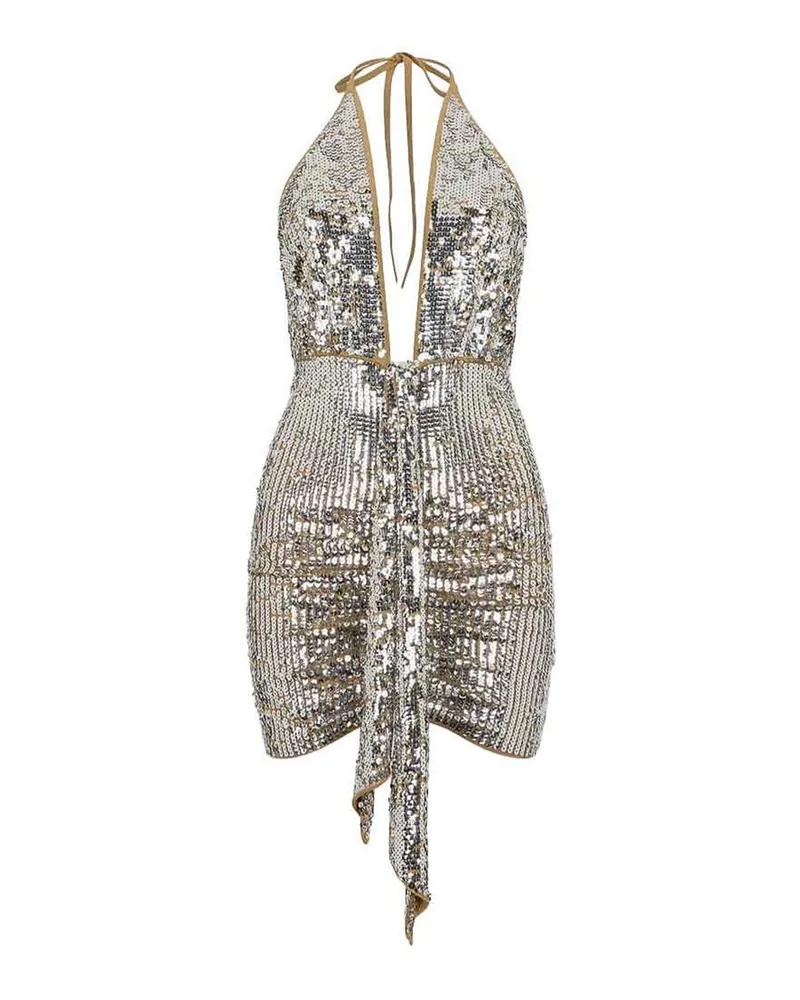 Dsquared2 Abendkleid - Silber Silber