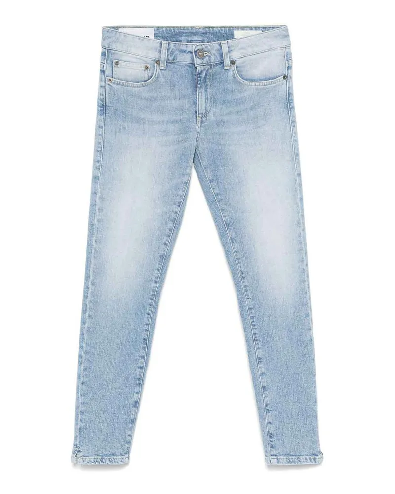 Dondup Straight Leg Jeans - Blau Blau