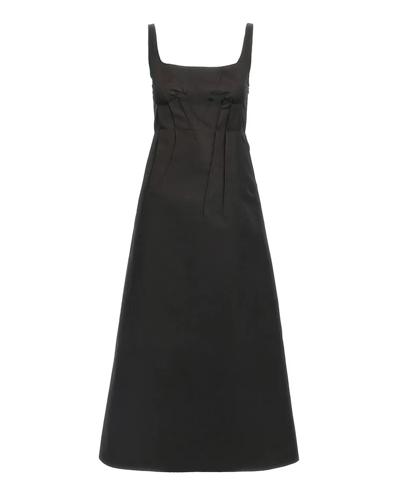 Marni Knielanges Kleid - Schwarz Schwarz