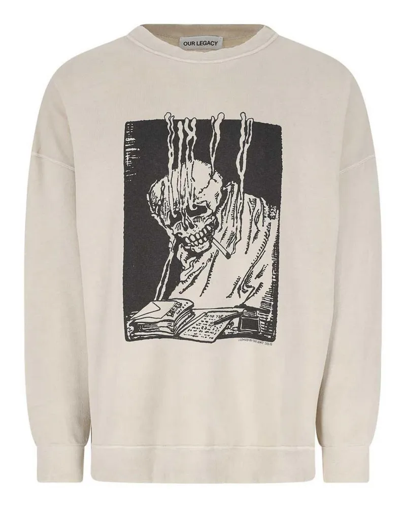 Our Legacy Sweatshirt - Beige Beige