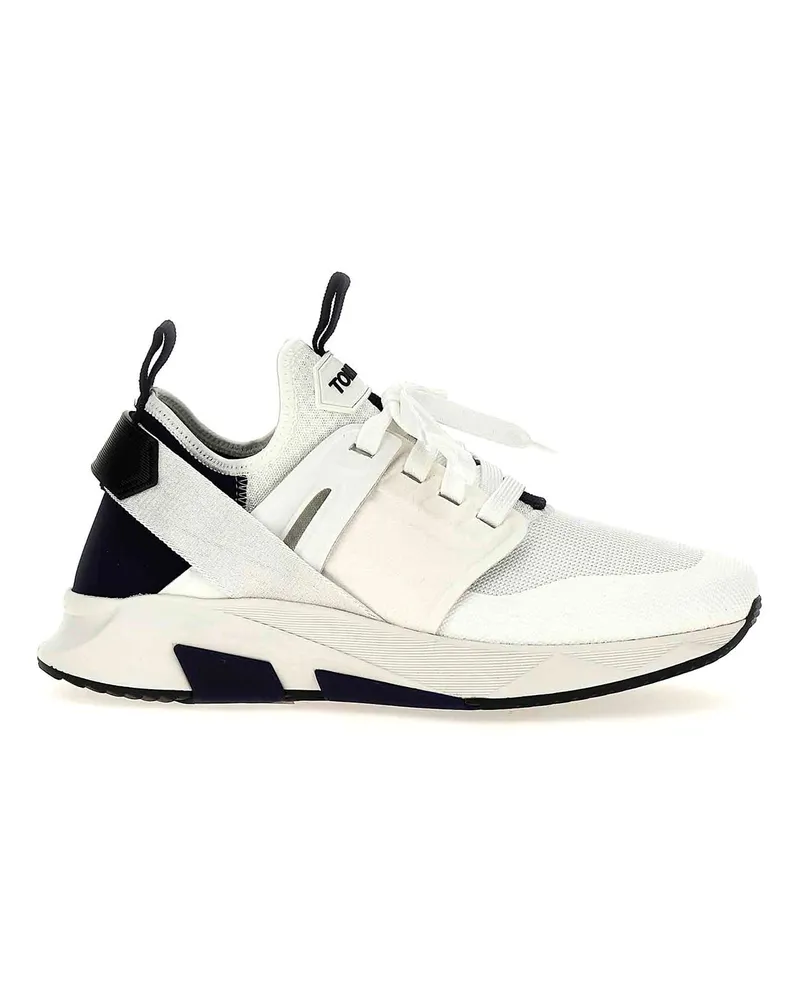 Tom Ford Sneaker - Weiß Weiß