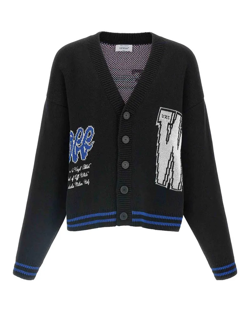 OFF-WHITE Cardigan - Schwarz Schwarz