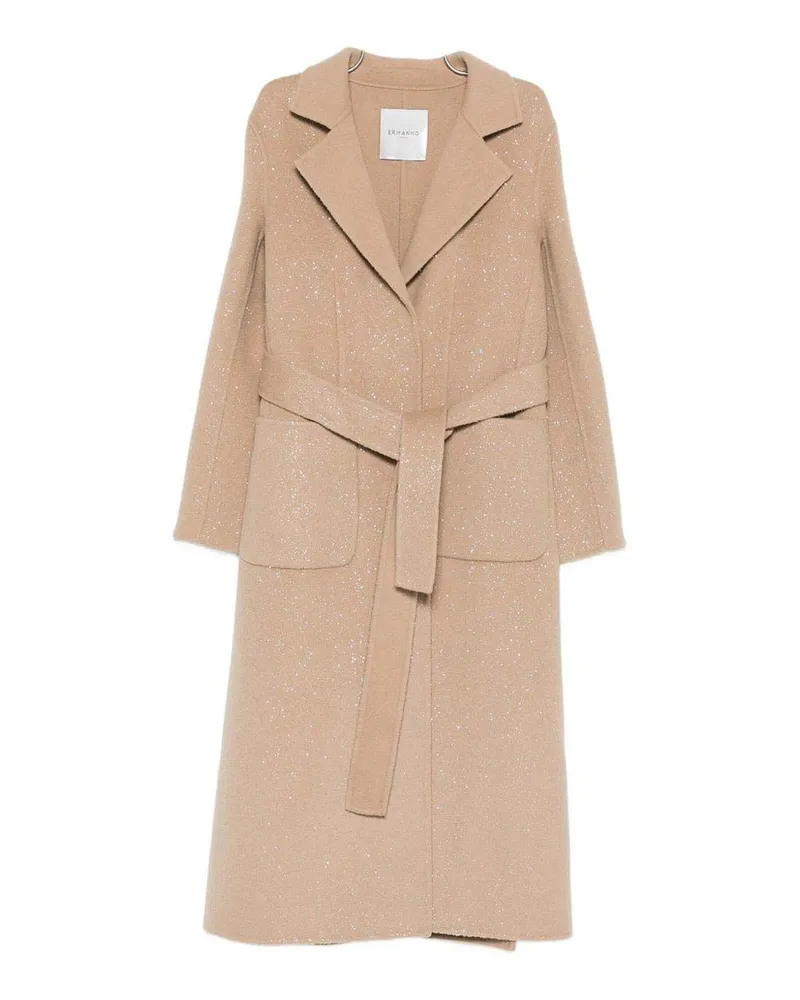 Ermanno Scervino Knielanger Mantel - Grau Grau