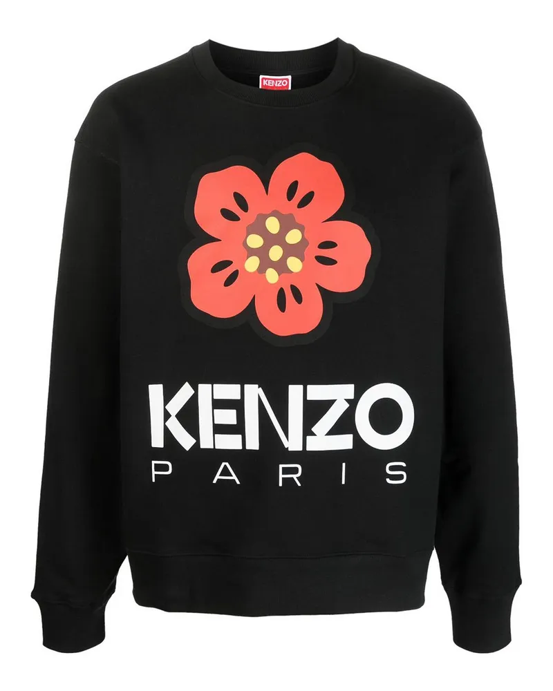 Kenzo Rundhalspullover - Schwarz Schwarz