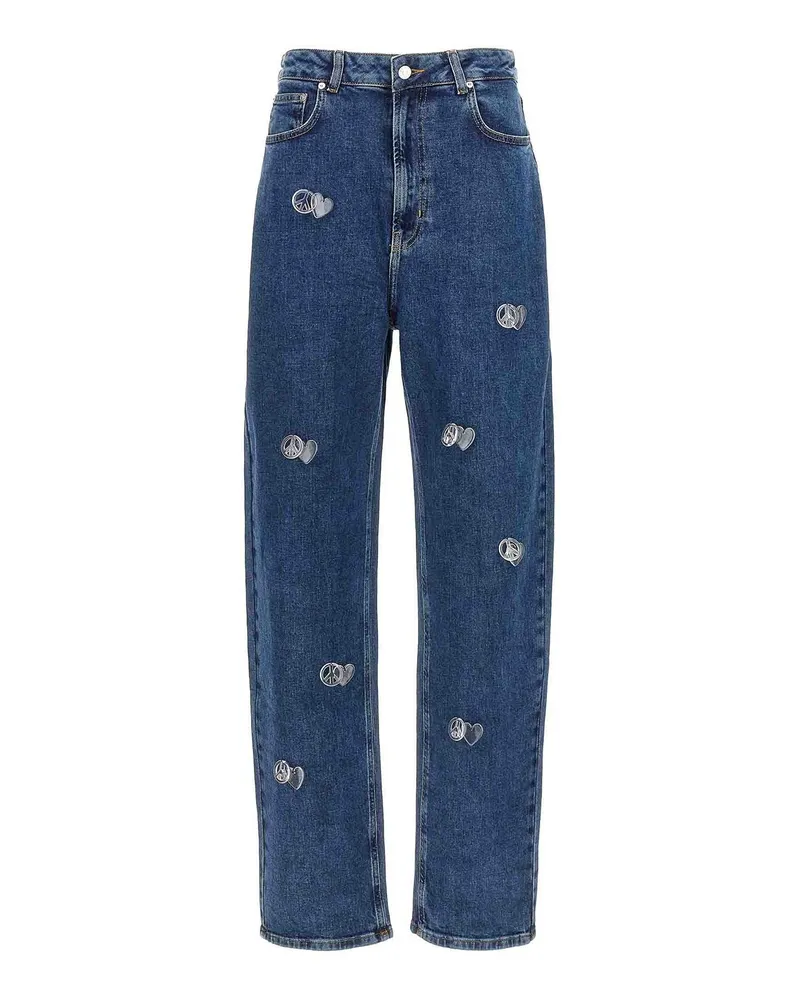 Moschino Bootcut Jeans - Blau Blau