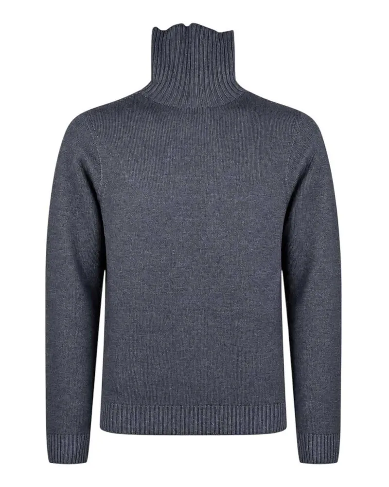 Arovescio Rollkragenpullover - Blau Blau