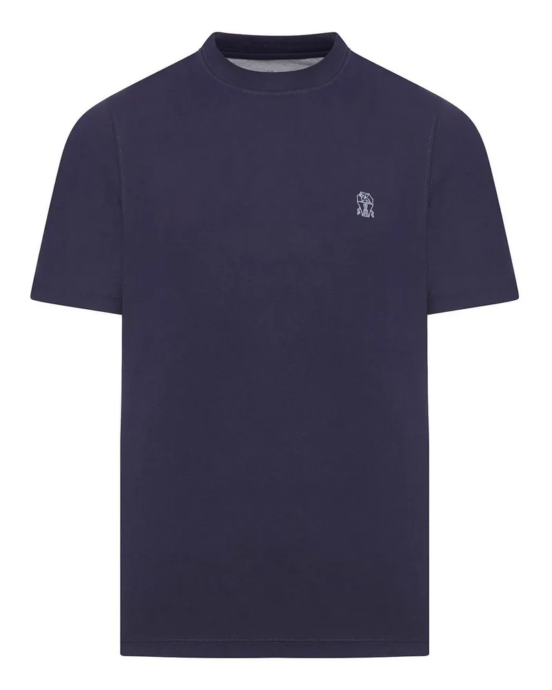 Brunello Cucinelli T-Shirt - Blau Blau