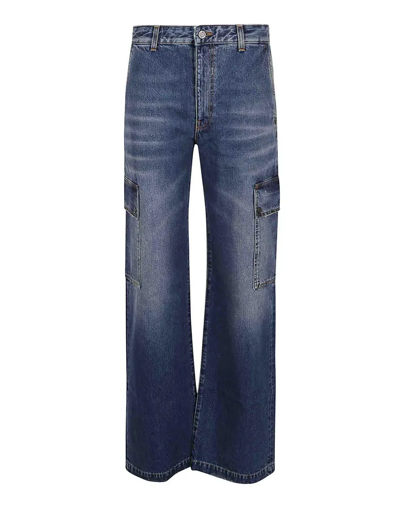 Stella McCartney Bootcut Jeans - Blau Blau